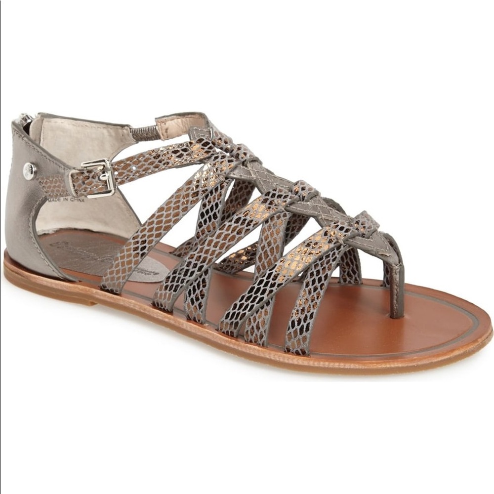 Tommy Bahama//Halina Leather Gladiator Sandals